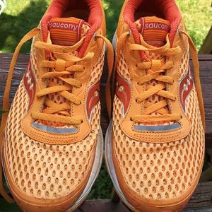 Lightweight Saucony running shoes